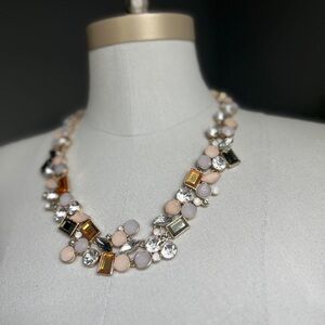 NWOT Macy's Brand Gold Tone Multi-Color Collar Necklace with Extender